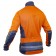Impsport Polar Winter Cycling Jacket (Flo Orange/Grey) Rear